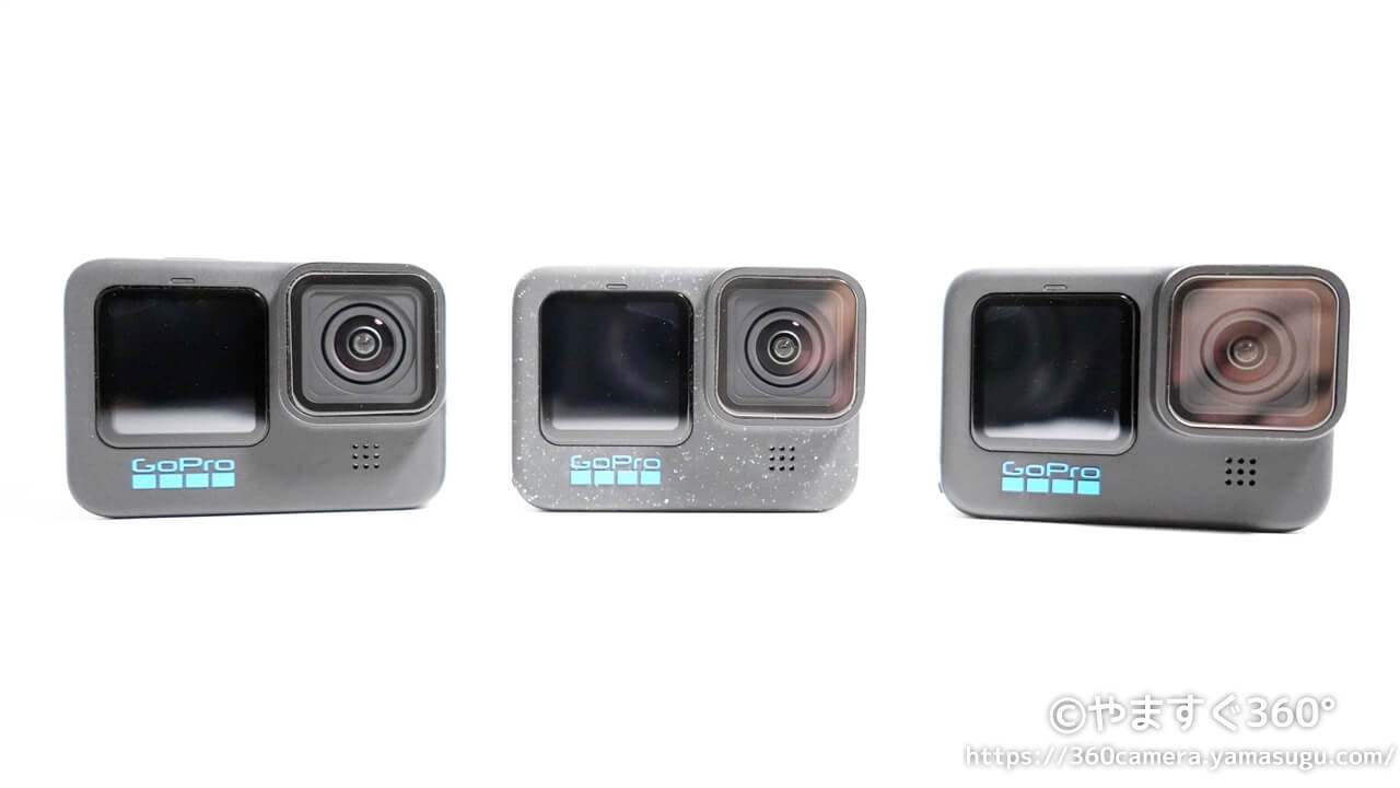 GoPro HERO 12 BlackとHERO11とHERO10